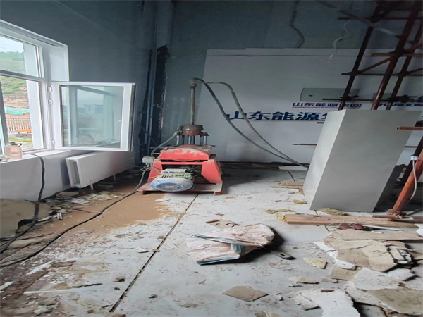 虞城地基基础下沉墙体裂缝加固注浆顶升施工